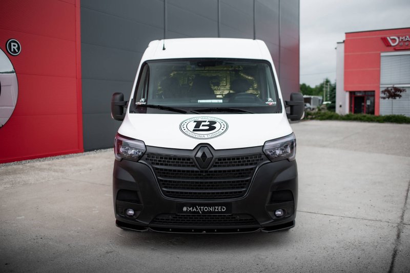 Maxton Front Ansatz Renault Master Mk3 Facelift schwarz Hochglanz RE-MA-3F-FD1-G