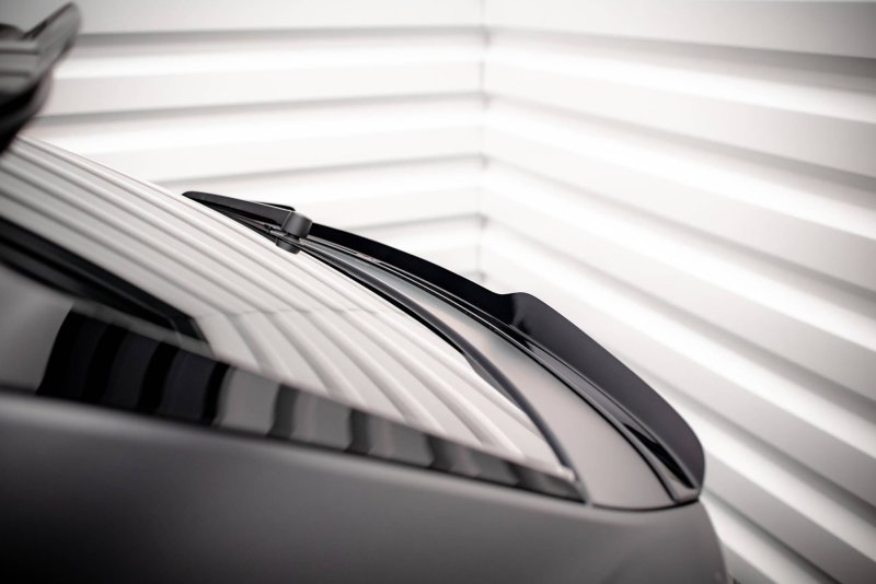 Maxton Niedriger Spoiler CAP für Audi RSQ8 Mk1 schwarz Hochglanz AU-RSQ8-1-CAP2-G