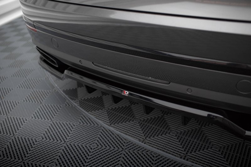 Maxton Mittlerer Cup Diffusor Heck Ansatz Bentley Bentayga Mk1 schwarz Hochglanz BE-BE-1-RD1G+RD2-G