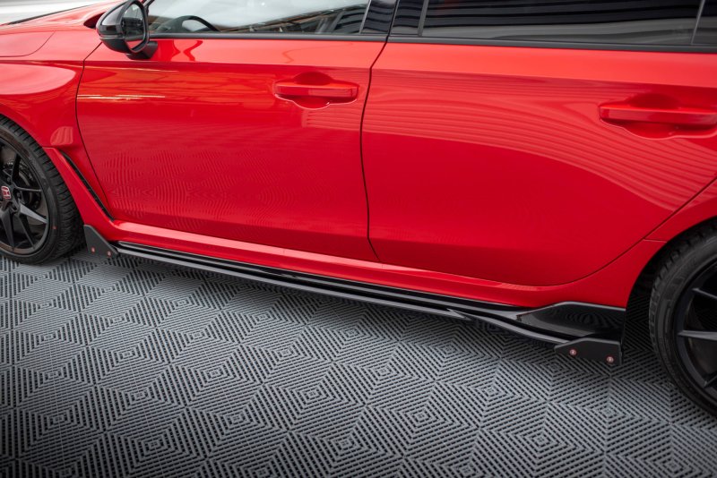 Maxton Seitenschweller Ansatz für V.1 für + Flaps Honda Civic Type-R Mk 11 HO-CI-11-TYPE-R-SD1G+SF1B