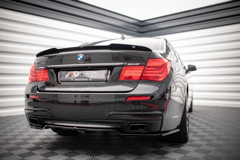 Maxton Spoiler CAP für BMW 7 M-Paket F01 schwarz Hochglanz BM-7-01-MPACK-CAP1-G