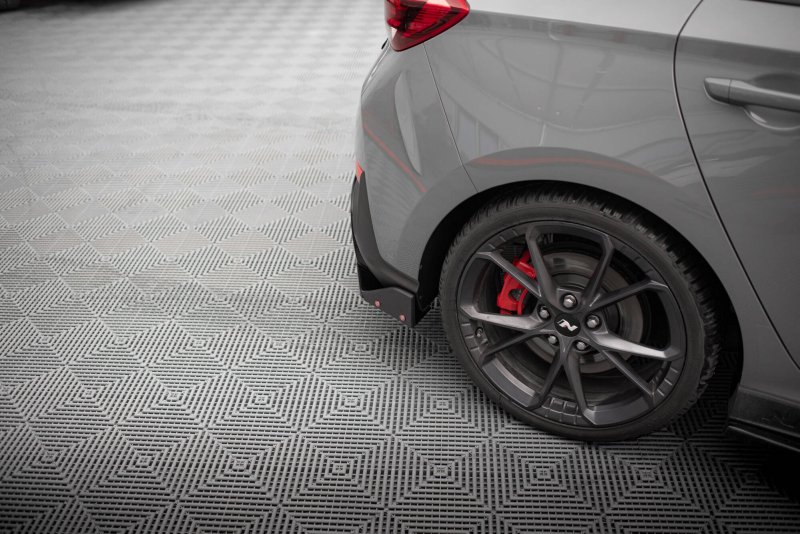 Maxton Heck Ansatz Flaps Diffusor V.4 + Flaps Hyundai I30 N Hatchback Mk3 Facelift HY-I30-3F-N-RSD4G+RSF1B