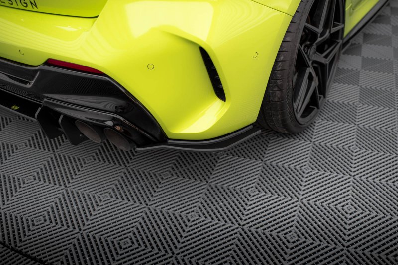 Maxton Street Pro Heck Ansatz Flaps Diffusor V.2 BMW 1er F40 M-Paket / M135i BM140MPACKCNC-RSD2BRB