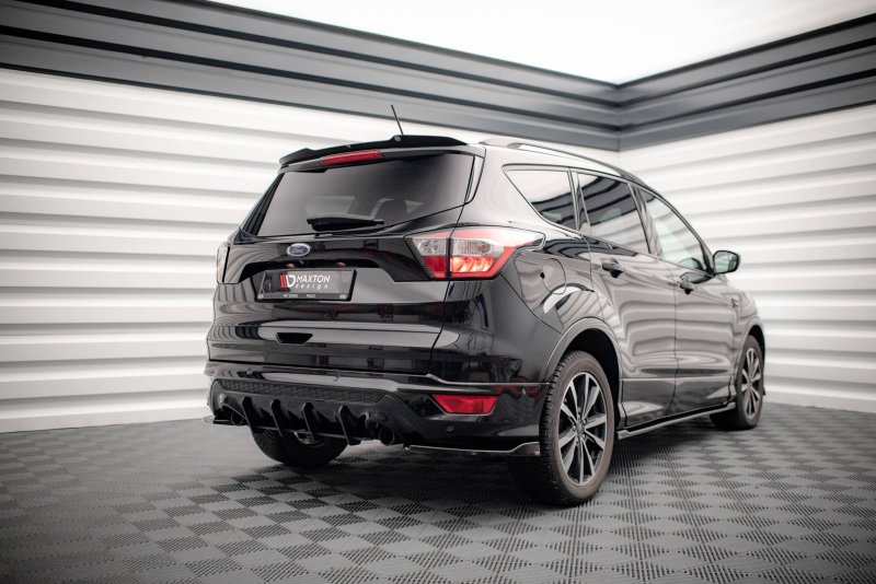 Maxton Street Pro Heckschürze für Ford Escape ST-Line Mk3 FOES3STLINECNC-RS1B+BRBI