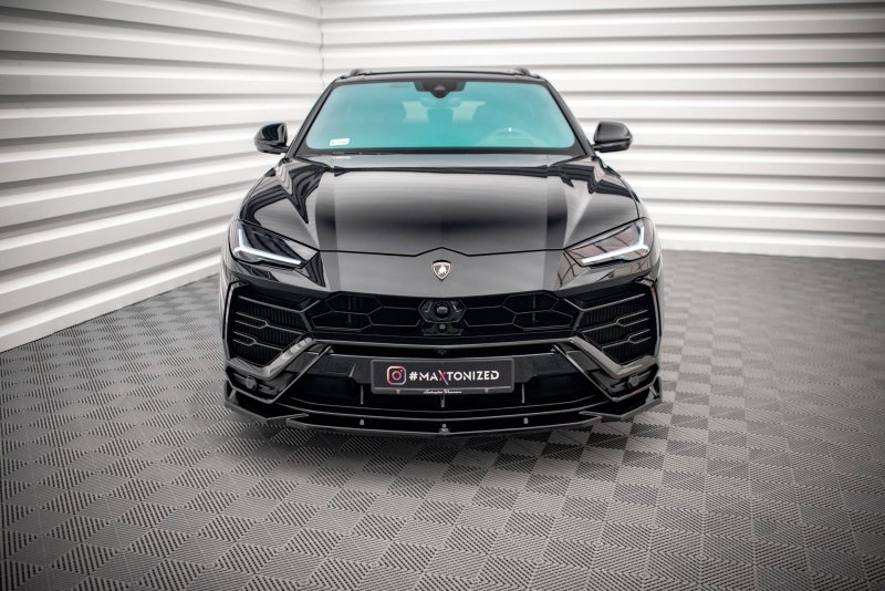 Maxton Front Ansatz V.2 Lamborghini Urus Mk1 schwarz Hochglanz LA-UR-1-FD2G+FD2RG+BR-G