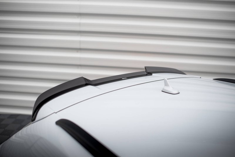 Maxton Spoiler CAP Abrisskante Audi A4 Competition Avant B8 Facelift schwarz Hochglanz AU-A4-B8F-COMP-CAP1-G