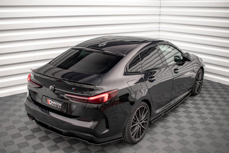 Maxton Heckscheiben Spoiler für BMW 2 Gran Coupe M-Paket / M235i F44 schwarz Hochglanz BM-2-44-MPACK-H1-G