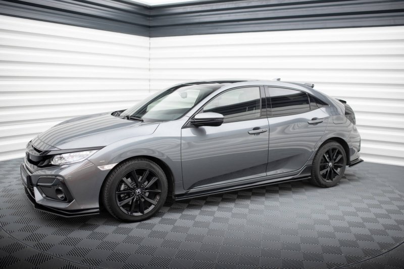 Maxton Street Pro Seitenschweller Ansatz für Honda Civic Sport Mk 10 HOCI10SPORTCNC-SD1BRB
