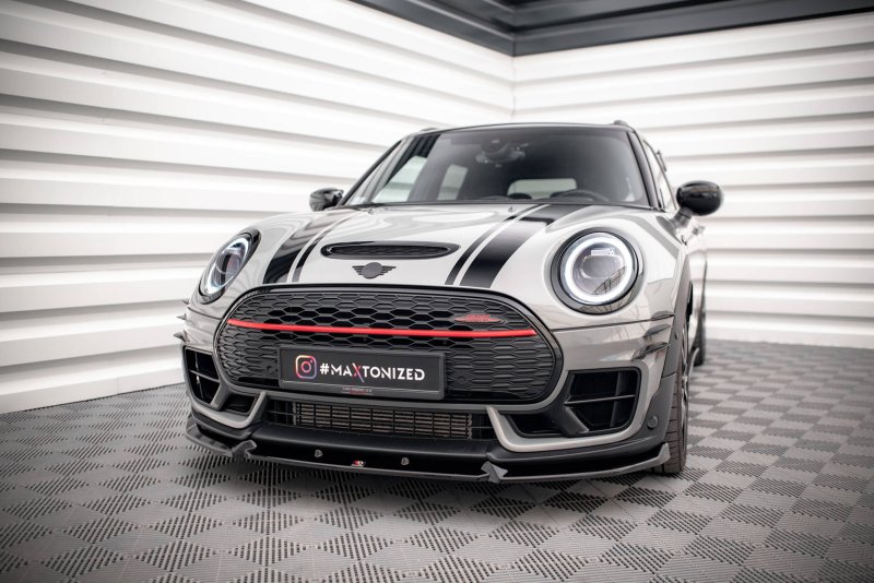Maxton Front Ansatz V.3 für Mini Cooper Clubman John Cooper Works F54  schwarz Hochglanz MC-CM-2-S-JCW-FD3-G