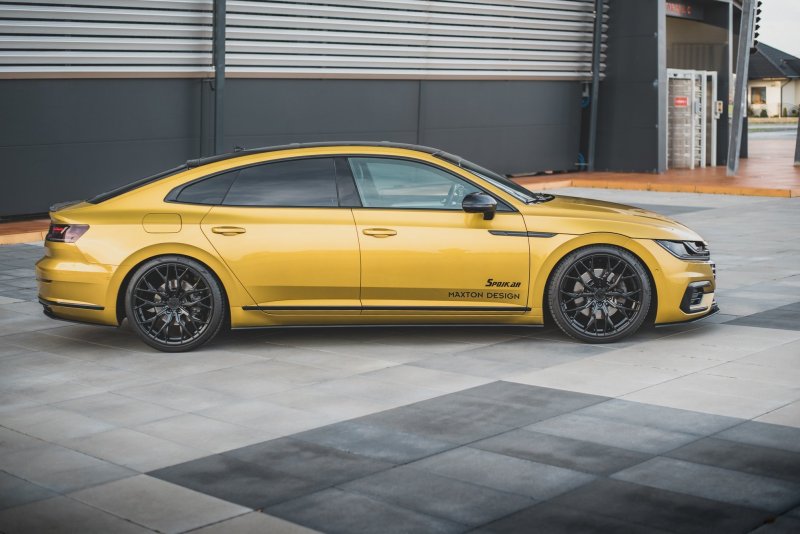 Maxton Racing Seitenschweller Ansatz für Volkswagen Arteon R-Line VWAR1RLINECNC-SD1BRB