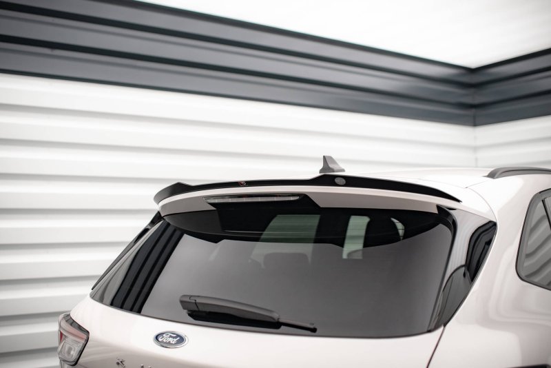 Maxton Spoiler CAP für Ford Kuga ST-Line Mk3 schwarz Hochglanz FO-KU-3-STLINE-CAP1-G