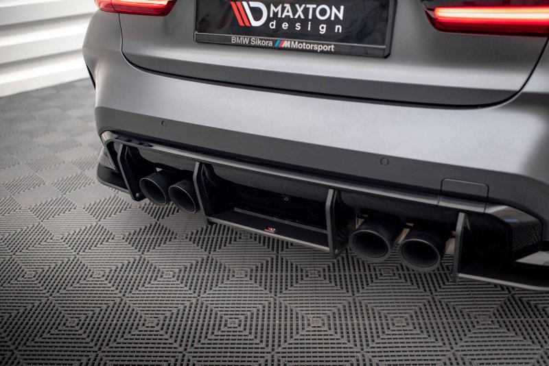 Maxton Street Pro Heckschürze für BMW M3 G80 BM3G80MCNC-RS1B