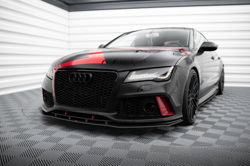 Maxton Street Pro Front Ansatz Audi A7 RS7 Look C7 AUA7C7RS7LOOKCNC-FD1B
