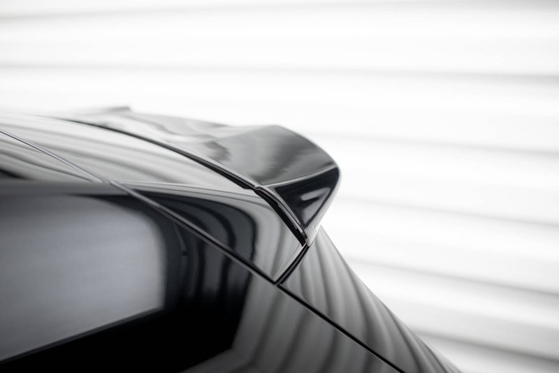 Maxton Spoiler CAP Abrisskante 3D Mercedes-AMG A35 Hatchback W177 schwarz Hochglanz ME-A-177F-35-CAP3D1-G