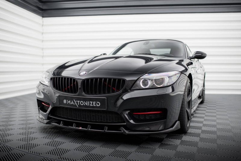 Maxton Front Ansatz BMW Z4 M-Paket E89 Facelift schwarz Hochglanz BM-Z4-89F-MPACK-FD1-G