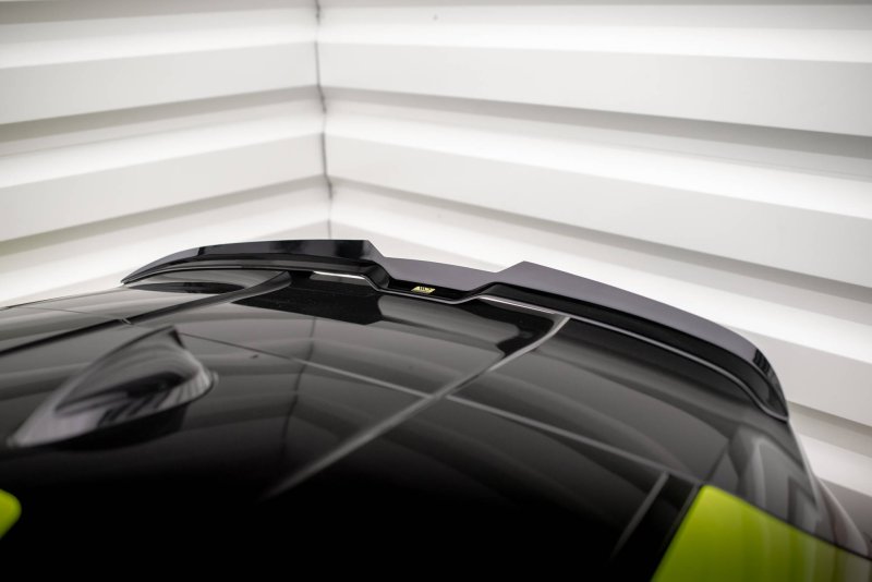 Maxton Spoiler CAP V.2 für BMW M135i F40 schwarz Hochglanz BM-1-40-M-CAP4-G