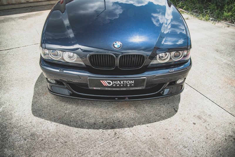 Maxton Front Ansatz für Seite + Front Ansatz für  BMW M5 E39 schwarz Hochglanz BM-5-39-M-FD2G+FDS1-G