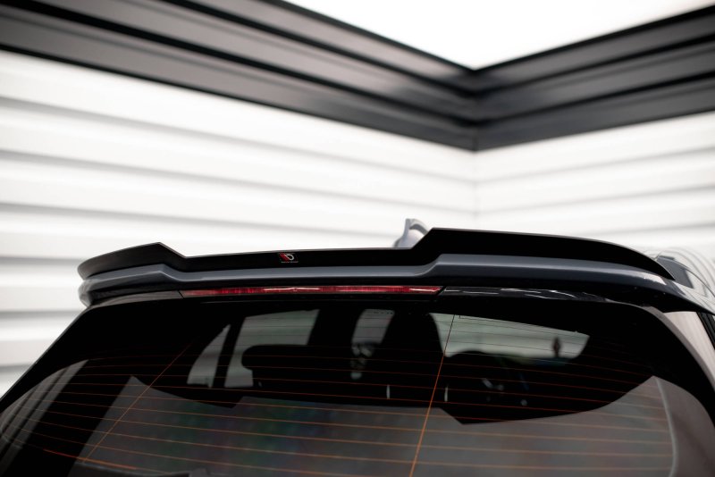 Maxton Spoiler CAP V.1 für BMW M135i F40 schwarz Hochglanz BM-1-40-M-CAP3-G