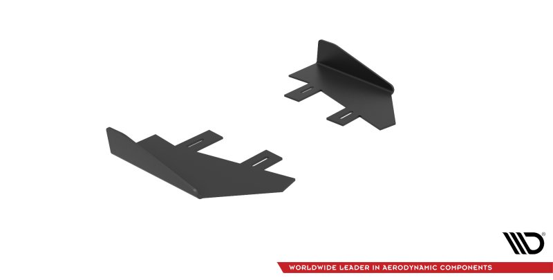Maxton Hintere Seiten Flaps Ford Mondeo Sport Mk5 Facelift / Fusion Sport Mk2 Facelift schwarz Hochglanz FOMO5FSPORTCNC-RSF1-G