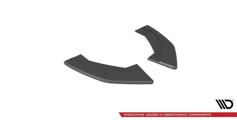 Maxton Street Pro Heck Ansatz Flaps Diffusor für Audi RS3 Sportback 8Y AURS38YCNC-RSD1BRB