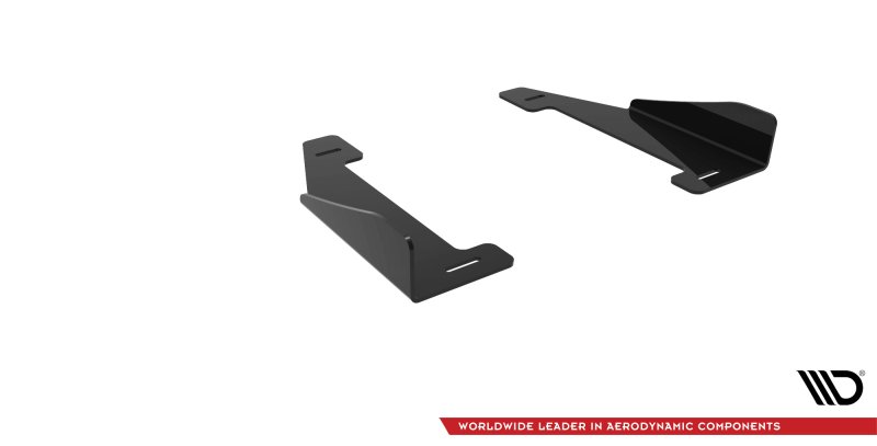 Maxton Side Flaps Volkswagen Golf R Mk7 schwarz Hochglanz VWGO7RCNC-SF1-G
