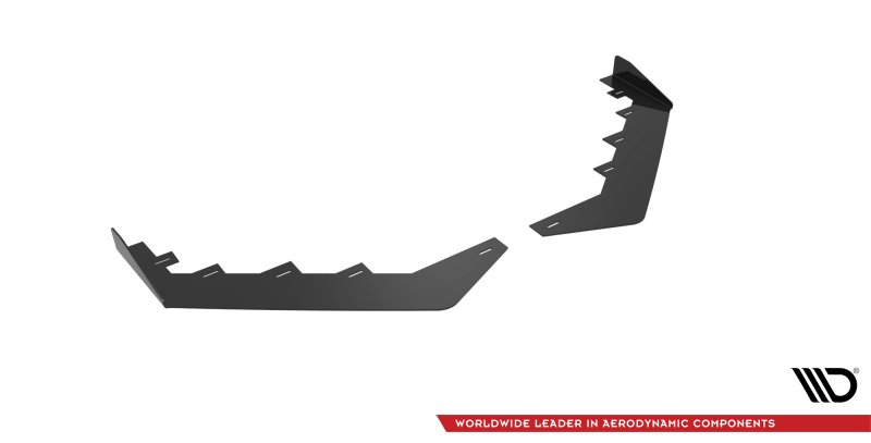 Maxton Front Flaps Subaru BRZ Mk1 Facelift schwarz Hochglanz SUBRZ1FCNC-FSF1-G