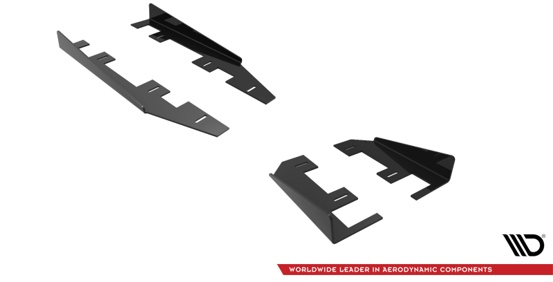 Maxton Side Flaps Mazda 3 MPS Mk1 schwarz Hochglanz MA3MPS1CNC-SF1-G
