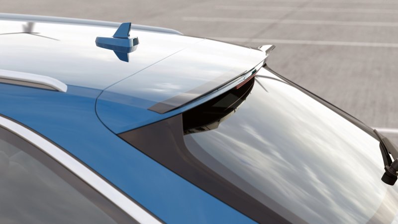 Maxton Spoiler CAP für Audi A6 S-Line / S6  C8 Avant schwarz Hochglanz AU-A6-C8-SLINE-AV-CAP1-G