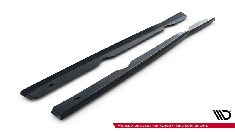 Maxton Seitenschweller Ansatz V.4 Ford Fiesta ST / ST-Line Mk7 schwarz Hochglanz FO-FI-7/7F-ST-SD4-G