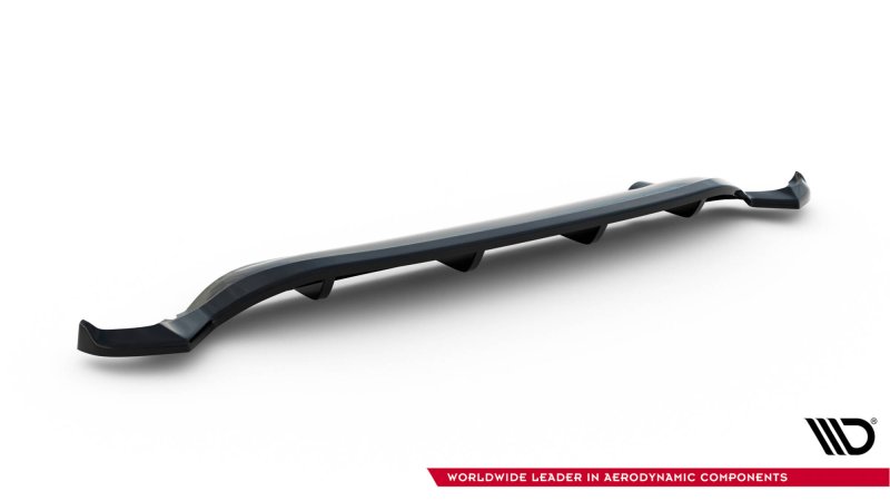 Maxton Mittlerer Cup Diffusor Heck Ansatz Toyota IQ schwarz Hochglanz TO-IQ-1-RD1G+RD2-G