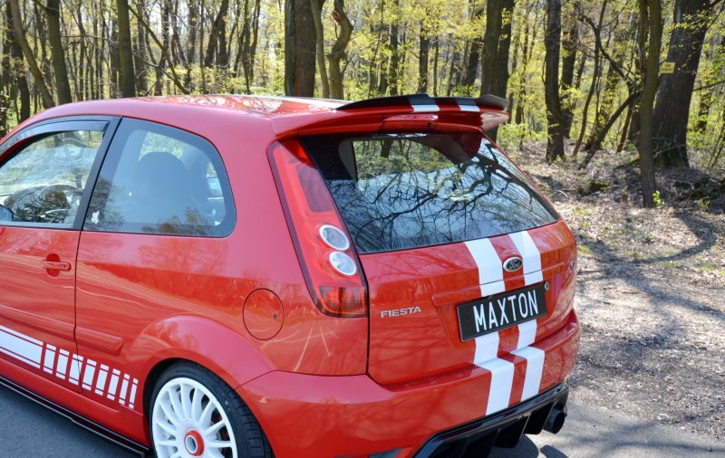 Maxton Spoiler CAP V.1 für Ford Fiesta ST Mk6 schwarz Hochglanz FO-FI-6-ST-CAP1-G