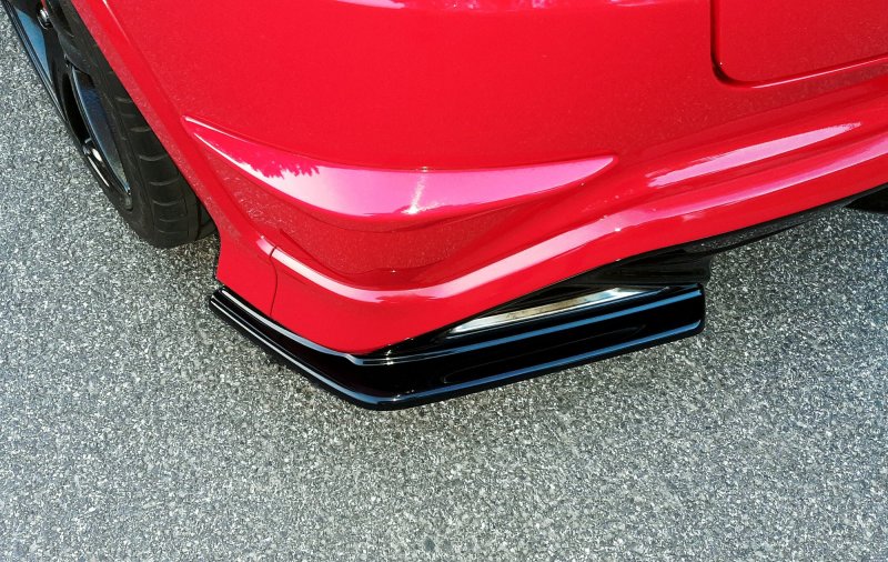 Maxton Heck Ansatz Flaps Diffusor für HONDA CIVIC VIII TYPE-R GP schwarz Hochglanz HO-CI-8-TYPE-R-GP-RSD1-G