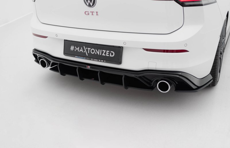 Maxton Street Pro Heckschürze V.5 VW Golf GTI Mk8 VWGO8GTICNC-RS5B+BRBI
