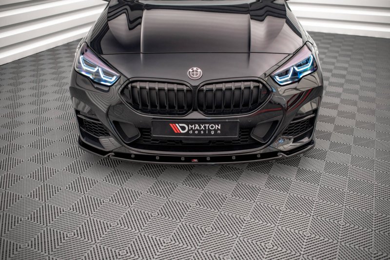 Maxton Front Ansatz V.2 für BMW 2 Gran Coupe M-Paket / M235i F44 schwarz Hochglanz BM-2-44-MPACK-FD2-G