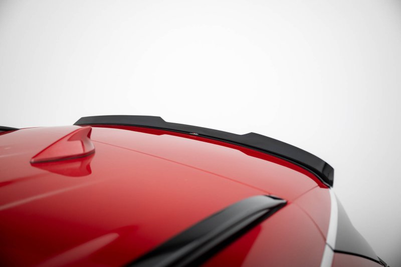 Maxton Spoiler CAP Abrisskante Kia Sportage GT-Line Mk5 schwarz Hochglanz KI-SP-5-GTLINE-CAP1-G
