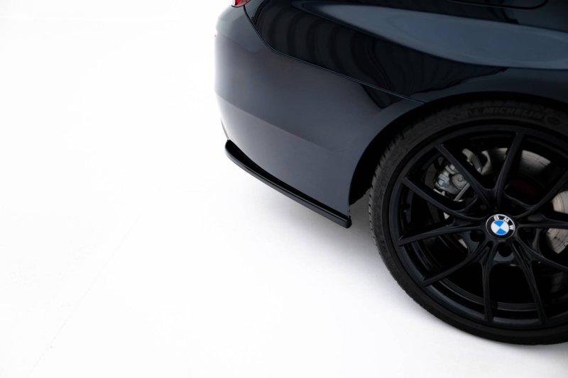 Maxton Heck Ansatz Flaps Diffusor V.3 BMW 5er M-Paket F10 / F11 schwarz Hochglanz BM-5-10-MPACK-RSD3-G