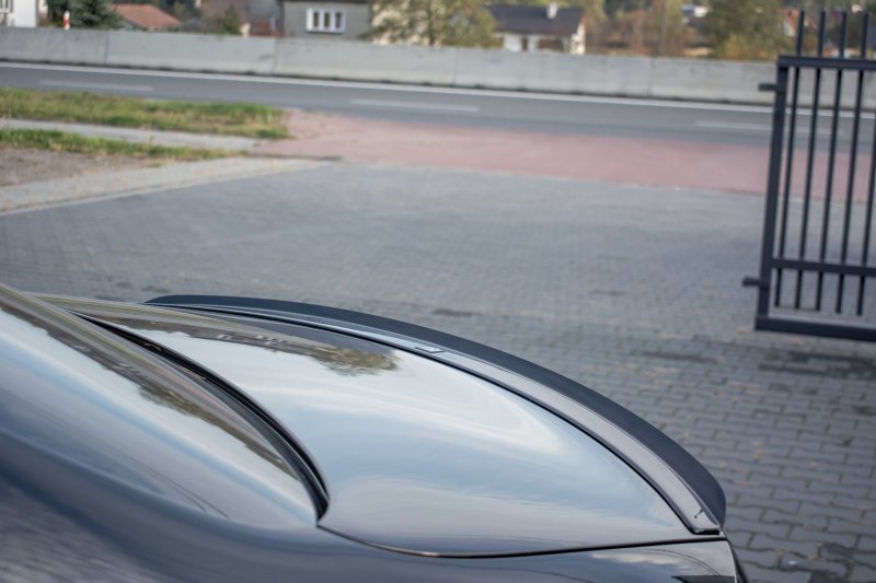 Maxton Spoiler CAP für Mercedes-Benz E-Klasse W213 AMG-Line schwarz Hochglanz ME-E-213-AMGLINE-CAP1-G