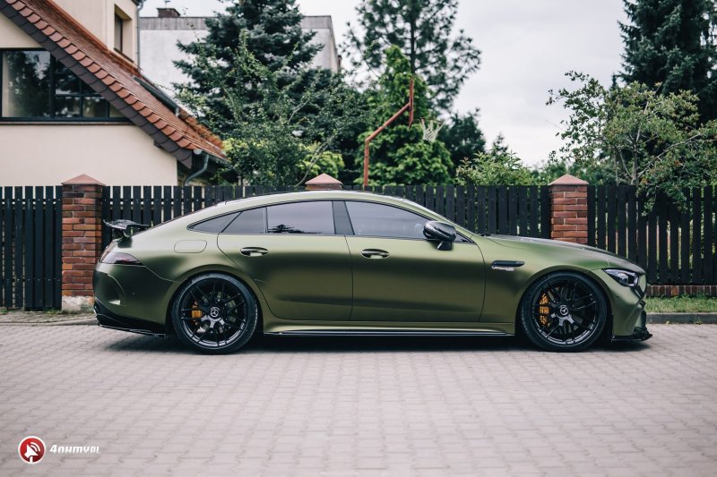 Maxton Seitenschweller Ansatz für Mercedes-AMG GT 63S 4-Door Coupe schwarz Hochglanz ME-GT-4D-AMG-SD1-G