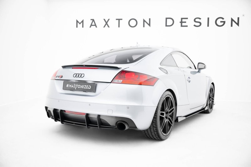 Maxton Street Pro Heckschürze Audi TT S-Line 8J Facelift AUTT2SLINECNC-RS1BRB