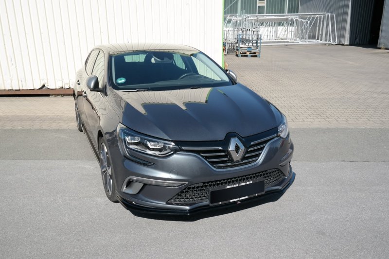 Maxton Front Ansatz für Renault Megane Mk.4 GT-Line schwarz Hochglanz RE-ME-4-GTLINE-FD1-G