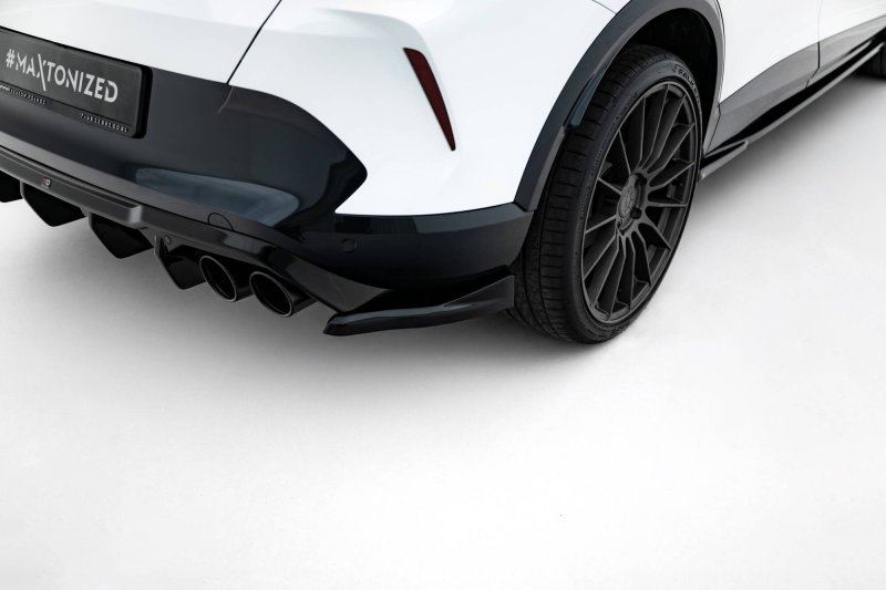 Maxton Heck Ansatz Flaps Diffusor V.4 Cupra Formentor Mk1 Facelift schwarz Hochglanz CU-FO-1-RSD4-G