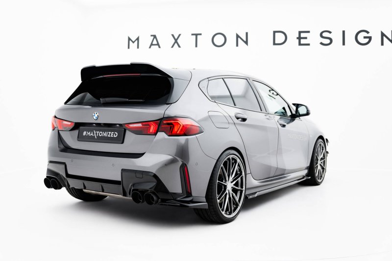 Maxton Heck Ansatz Flaps Diffusor V.5 BMW M135i F70 schwarz Hochglanz BM-1-70-M-RSD5-G