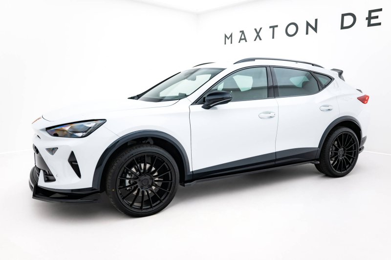 Maxton Seitenschweller Ansatz V.2 Cupra Formentor Mk1 Facelift schwarz Hochglanz CU-FO-1-SD2-G