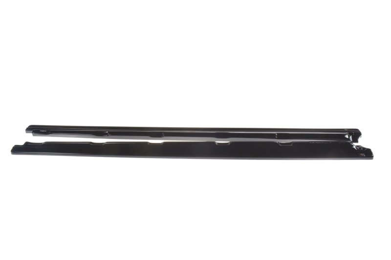 Maxton Seitenschweller Ansatz VW GOLF 7 FACELIFT STANDARD schwarz Hochglanz VW-GO-7F-SD1-G