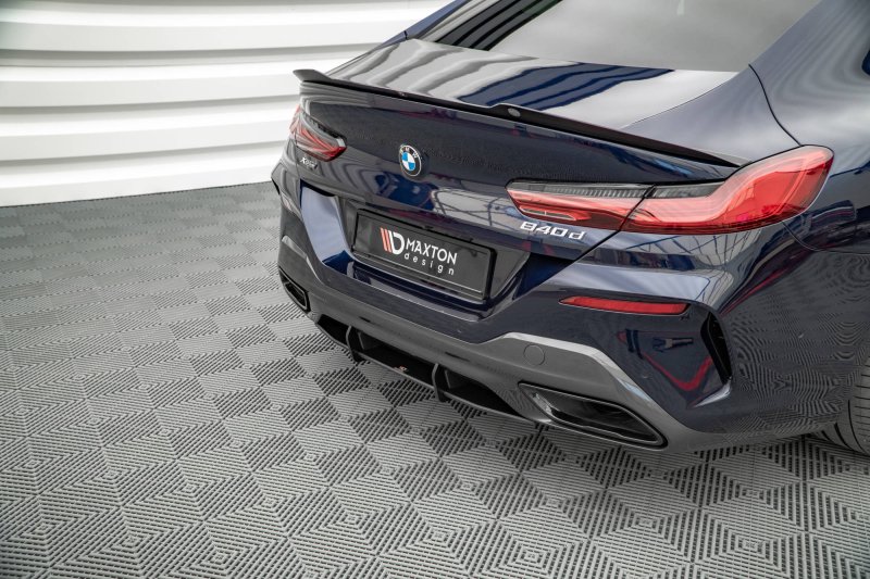 Maxton Street Pro Heckschürze für BMW 8 Gran Coupe M-Paket G16 BMM850G16GCCNC-RS1BRB