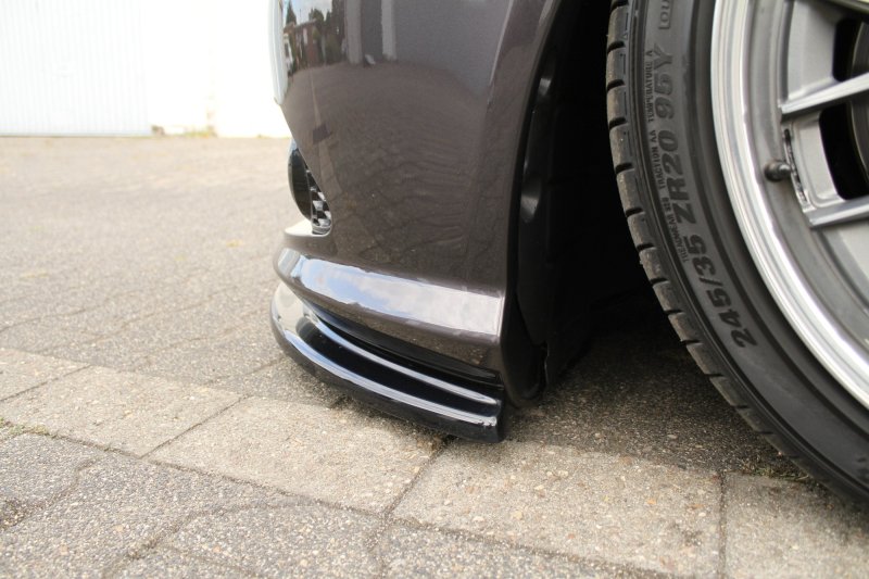 Maxton Front Ansatz für MERCEDES CL 500 C216 AMGLINE schwarz Hochglanz ME-CL-500-216-AMGLINE-FD1-G