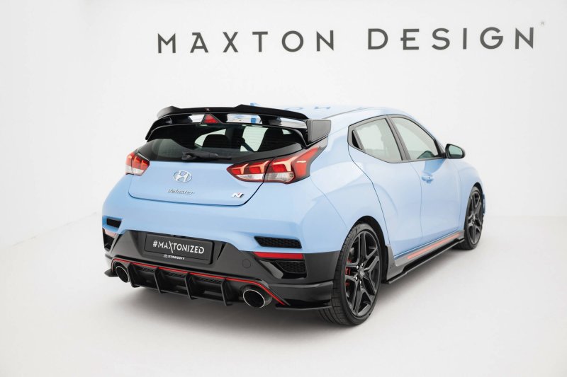 Maxton Street Pro Heck Ansatz Flaps Diffusor Hyundai Veloster N Mk2 HYVE2NCNC-RSD1BRB