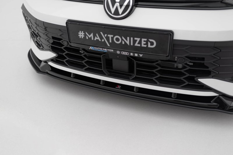 Maxton Street ProSplitter V.2 VW Golf GTI / GTE / R-Line Mk8 Facelift VWGO8FGTICNC-FD2BRB