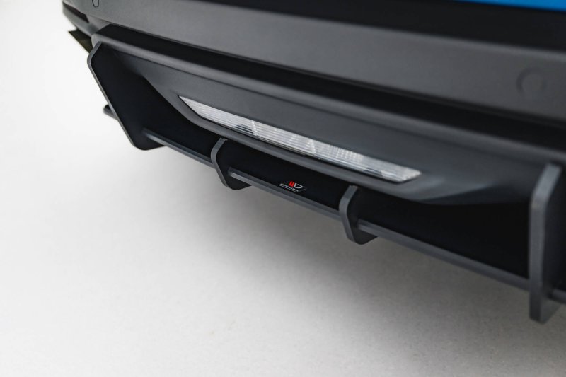 Maxton Street Pro Heckschürze Ford Mustang GT Mk7 FOMU7GTCNC-RS1B+BRBI