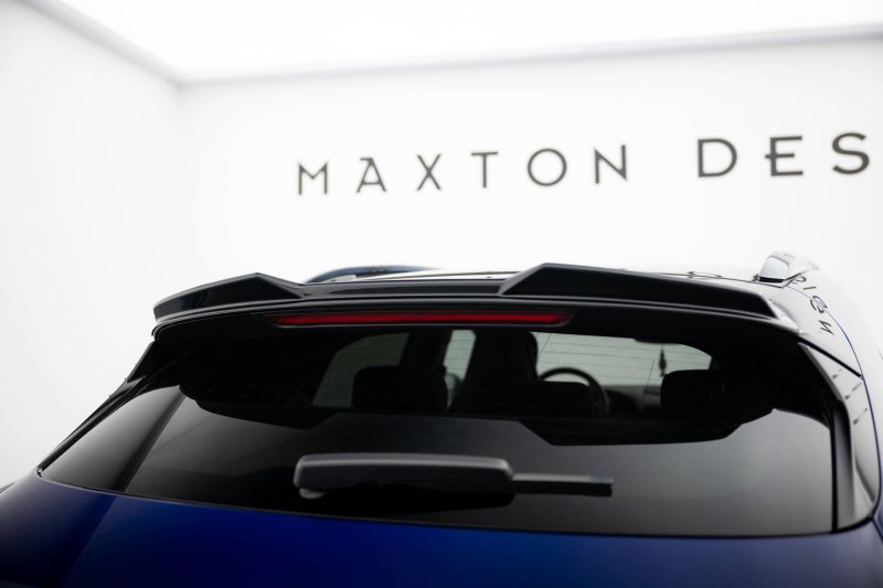 Maxton Spoiler CAP Abrisskante 3D Porsche Taycan Cross Turismo 4S schwarz Hochglanz PO-TAY-1-4S-CT-CAP3D1-G